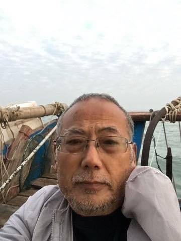 충남 태안을 통해 밀입국한 중국 반체제 인사 둥광핑. 사진 성쉐