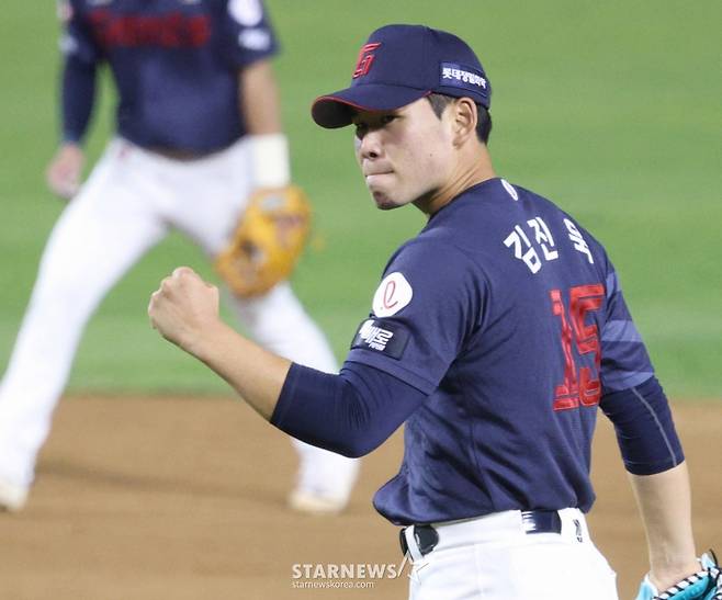 롯데 김진욱. /사진=김진경 대기자