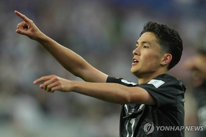 멀티골을 넣은 뉴질랜드 일라이자 저스트 [AP=연합뉴스]