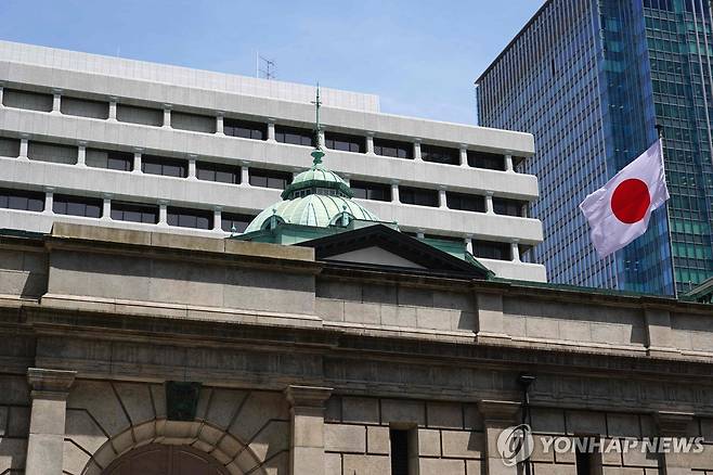 일본은행 [AFP=연합뉴스. 재판매 및 DB 금지]
