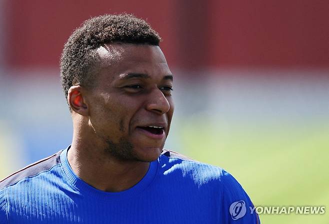 프랑스 축구 국가대표팀 주장 킬리안 음바페 [로이터=연합뉴스 자료사진. 재판매 및 DB 금지]