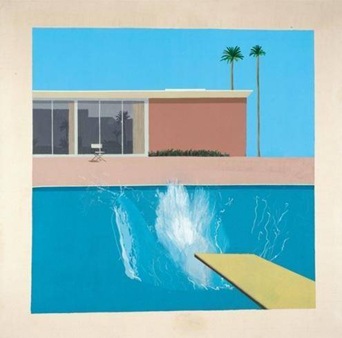 더 큰 첨벙(A Bigger Splash) [사진=연합뉴스·서울시립미술관]