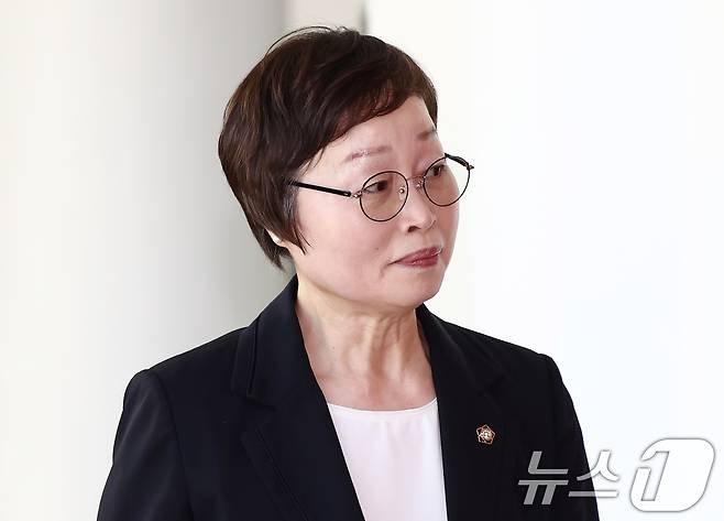 조현욱 중앙선거관리위원회 투표용지 부족사태 진상규명위원장. ⓒ 뉴스1 김민지 기자