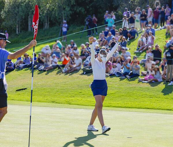 미국여자프로골프(LPGA) 투어에서 활약하는 현역 여자골프 최강자인 세계랭킹 1위 넬리 코다. 사진제공=USGA/John Mummert (사진을 무단으로 사용하지 마십시오.)