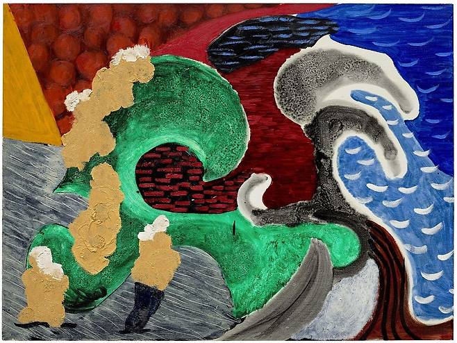 데이비드 호크니, The Only One with Waves, 1991