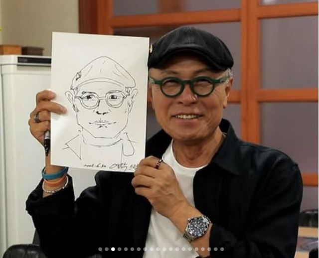 한국 만화계의 거장 허영만이 건강상의 이유로 대중 곁을 잠시 떠난다. 사진=허영만 SNS
