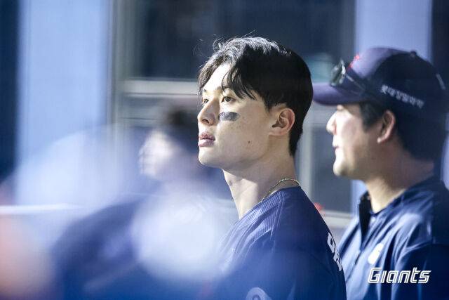롯데 자이언츠 윤동희는 부상으로 인해 지난 5월 16일 1군 엔트리에서 제외됐다./롯데 자이언츠 제공