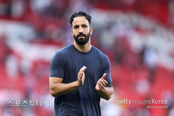 맨유 시절 아모림 감독 / 사진=GettyImages 제공