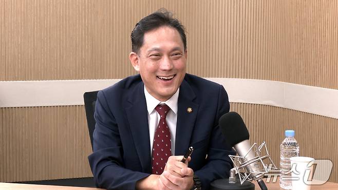 뉴스1TV '팩트앤뷰'에 출연한 김태규 국민의힘 의원. 2026.6.18./뉴스1