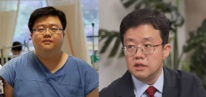[서울=뉴시스] 장형우 분당서울대학교병원 교수가 비만 치료제를 통해 고도비만에서 탈출했다는 후기를 전했다. (사진=닥터딩요 유튜브 채널 캡처)
