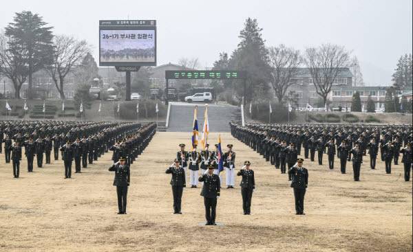 지난 4월 26-1기 육군 부사관 임관식 당시 모습 (사진=육군)