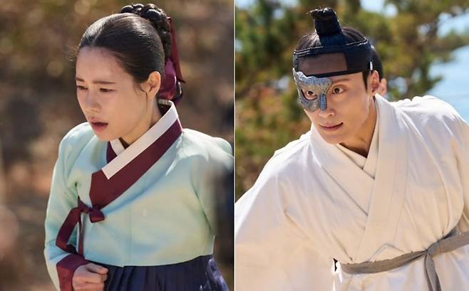 '멋진 신세계' 임지연이 조선으로 돌아간 모습이 포착됐다. / 사진제공=SBS '멋진 신세계'
