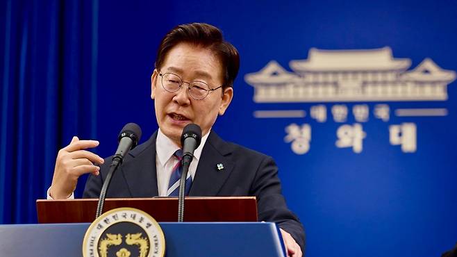 이재명 대통령. (청와대)