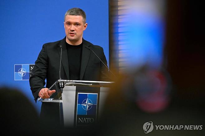 미하일로 페도로우 우크라이나 국방장관 [AFP=연합뉴스. 재배포 및 DB 금지]