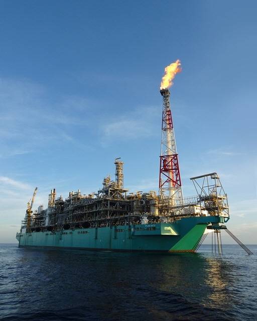 한화오션이 건조한 FLNG/한화오션