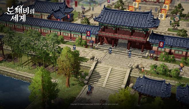 하반기 출시를 앞둔 카카오게임즈·슈퍼캣의 신작 MMORPG '도깨비의세계' 인게임 이미지 (사진=카카오게임즈)