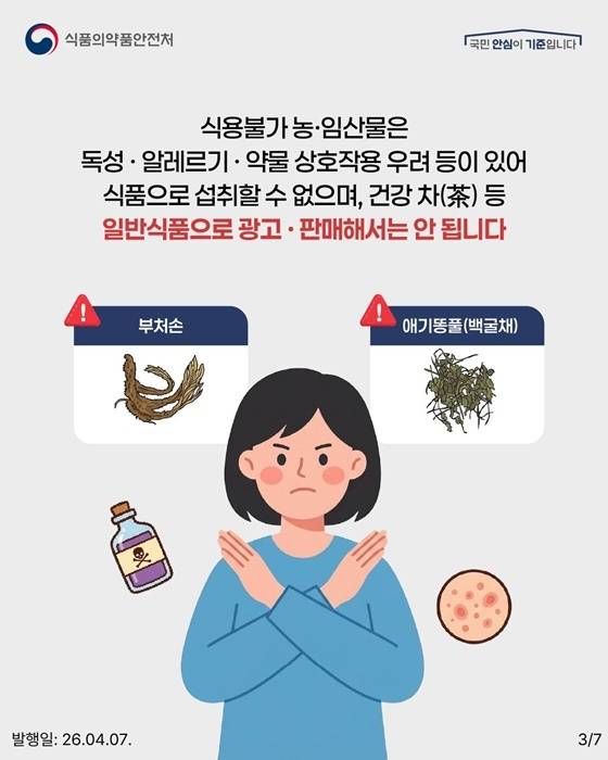 식품의약품안전처.