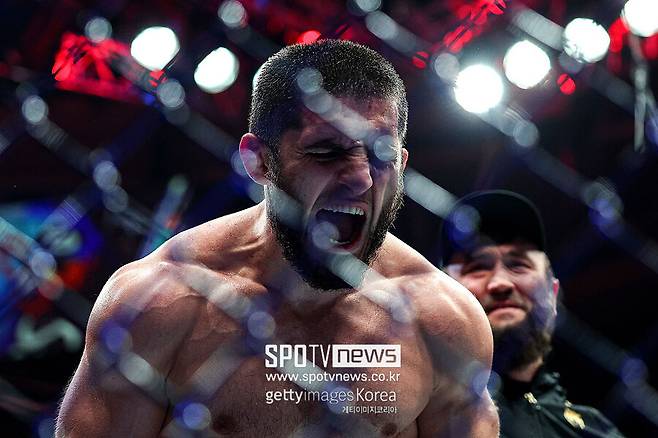 ▲ UFC 웰터급 챔피언 이슬람 마카체프. 다음 달 이안 마차도 개리와 타이틀전을 벌인다.