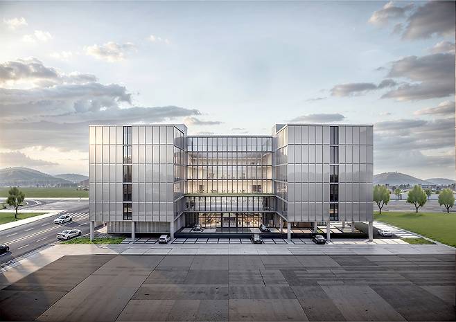 AI스타트업 등이 입주할 디지털 인큐베이팅센터인 ‘디지털혁신 Tech-Hub’조감도. /포항시 제공