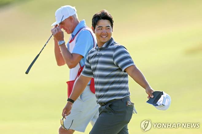 US오픈에서 선전한 김주형 [게티이미지/AFP=연합뉴스]