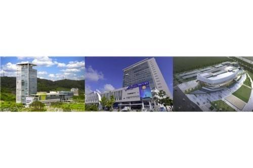 통합특별시 주청사는 어디로  왼쪽부터 무안 전남도청, 광주시청, 전남도 동부청사 [광주시·전남도 제공 연합뉴스 자료사진. 재판매 및 DB 금지]