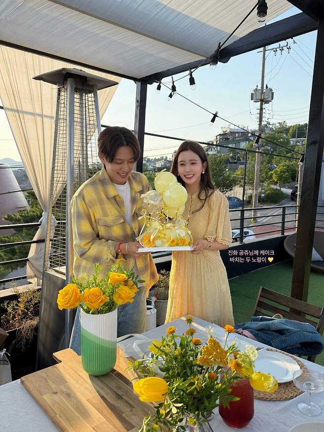 이다해, 세븐이 심진화의 생일파티에 참석했다. / 사진=이다해 SNS
