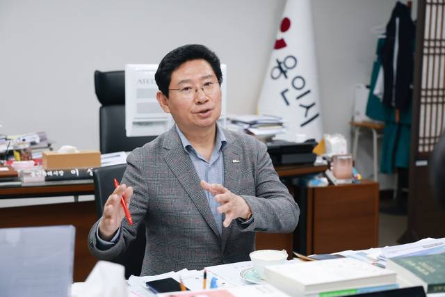 이상일 용인특례시장이 반도체 흔들기에 강력 반발하고 나섰다. 사진=용인특례시 제공