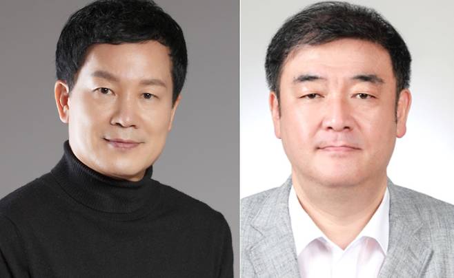 전재수 부산시장 당선인과 함께 할 부산시 1급 대우 특별보좌관 자리에 홍순헌 전 해운대구청장(왼쪽)과 정경원 부산 민주당 사무청장이 검토되고 있다. 민주당 제공