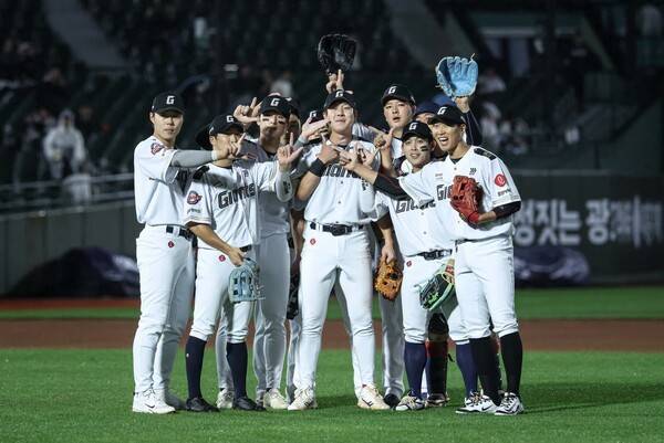 24일 롯데가 부산 사직구장에서 열린 2026 신한 SOL KBO리그 NC와 홈경기에서 5대3으로 승리했다. (롯데 자이언츠). /사진=롯데 자이언츠