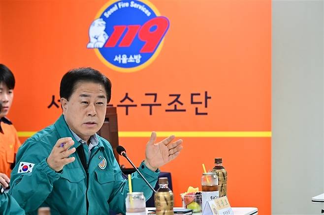 김 부위원장은 서울소방재난본부와 일선 소방서의 통합영상관제 시스템 개선에도 힘을 보탰다. 서울시의회 제공