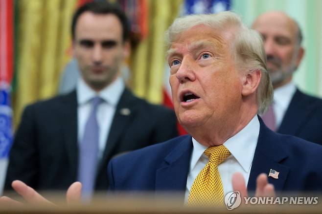 트럼프 미국 대통령  [로이터 연합뉴스 자료사진 재판매 및 DB금지]