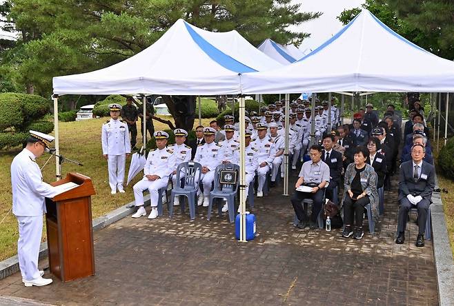 제76주년 옥계지구전투 전승기념행사 [해군 1함대 제공. 재판매 및 DB 금지]