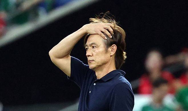 홍명보 축구대표팀 감독. 강정현 기자