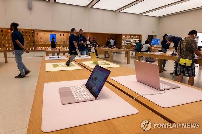 애플 맥 가격 인상 [AFP=연합뉴스. 재판매 및 DB 금지]