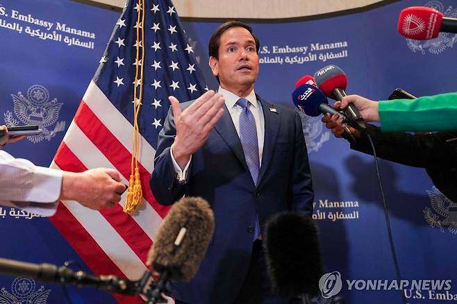 마코 루비오 미 국무장관 [AFP=연합뉴스 자료사진.재판매 및 DB 금지]