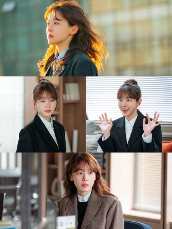 이주명은 '신입사원 강회장'에서 강용호(손현주 분)의 막내딸 강방글 역으로 열연 중이다. /SLL, 코퍼스코리아