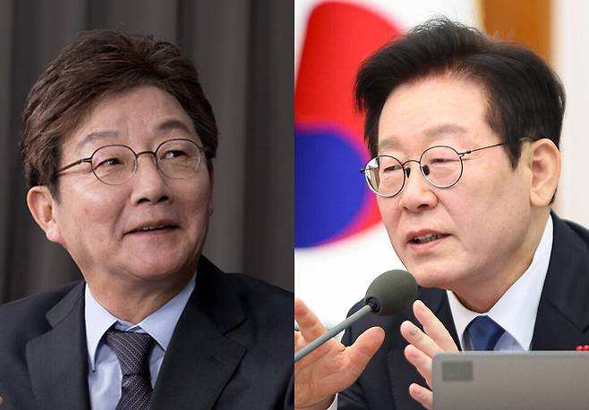 유승민 전 국민의힘 의원(왼쪽)과 이재명 대통령 ⓒ시사저널·연합뉴스