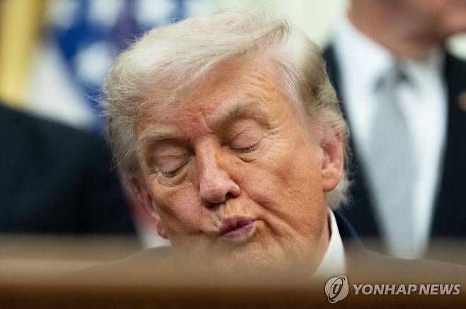 도널드 트럼프 미국 대통령.연합뉴스