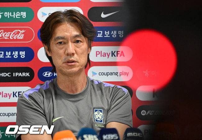 홍명보 감독. / OSEN DB