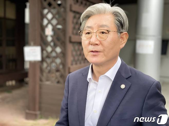 오태완 의령군수. ⓒ 뉴스1 강정태 기자