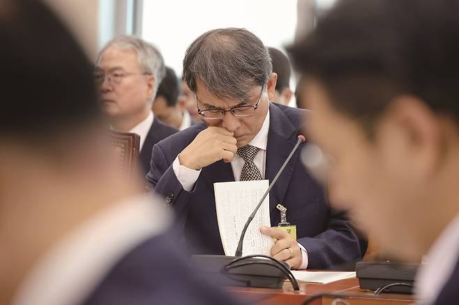 선관위를 개혁해야 한다는 목소리가 커지고 있다. 사진은 노태악 전 중앙선거관리위원장.[사진 | 뉴시스]