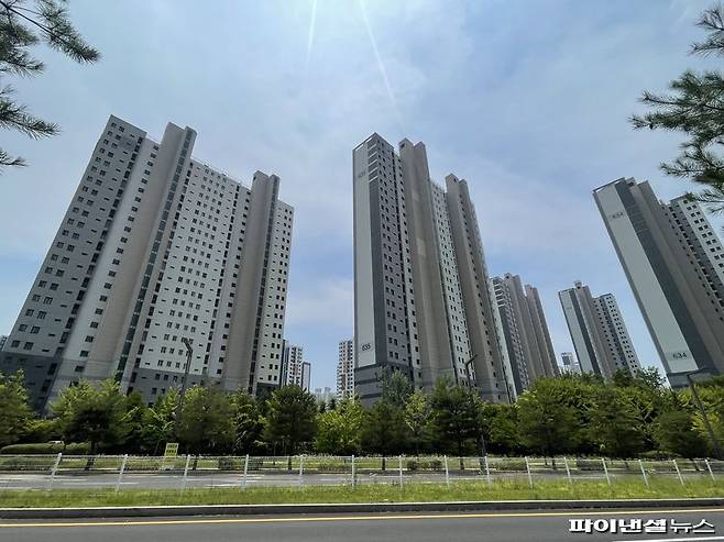 30일 동탄의 한 아파트. 사진=권준호 기자