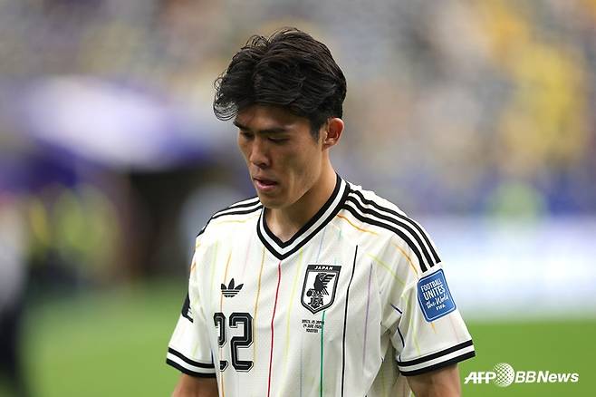 일본 축구대표팀 수비수 토미야스 타케히로. /AFPBBNews=뉴스1