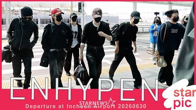 엔하이픈, WORLD TOUR 'BLOOD SAGA'출발! [★영상]
