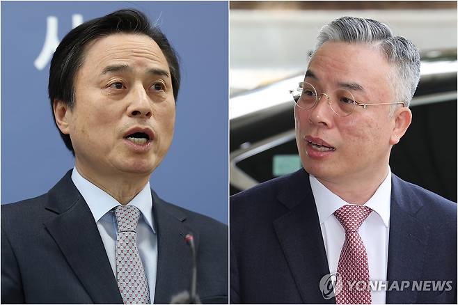 조은석 내란특검(왼쪽)과 권창영 종합특검 [연합뉴스 자료사진]