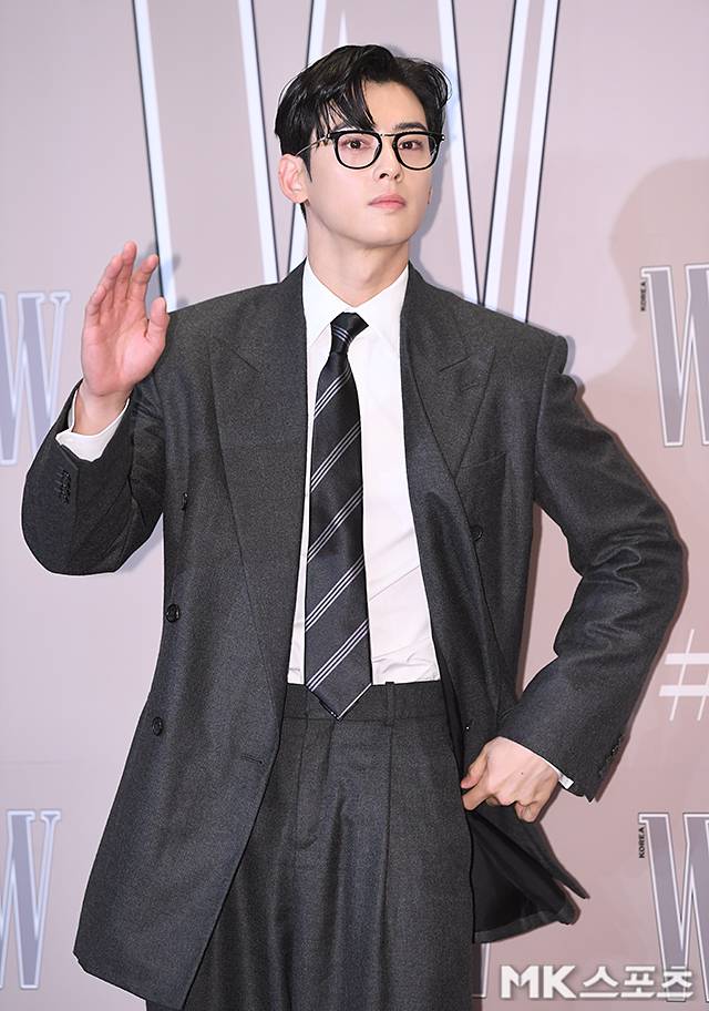 군 복무 중인 가수 겸 배우 차은우가 천주교 신자가 됐다. 사진=천정환 기자