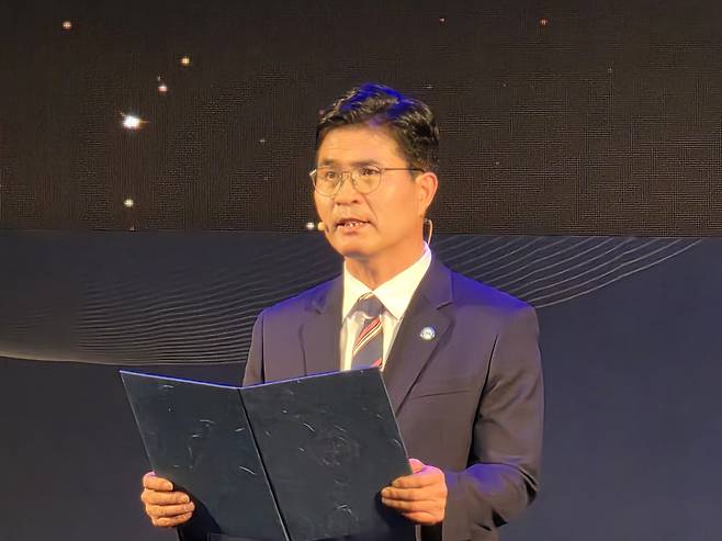 이원택 제37대 전북특별자치도지사 취임 [연합뉴스TV 촬영]