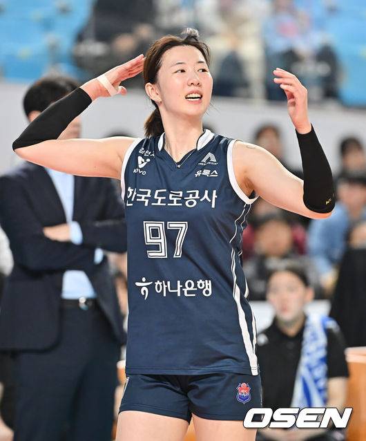 [OSEN=김천, 이석우 기자]  한국도로공사 강소휘 017 2026.03.04 / foto0307@osen.co.kr