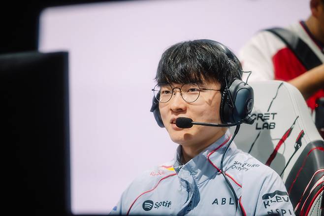 T1 ‘페이커’ 이상혁. 사진 | 라이엇 게암즈