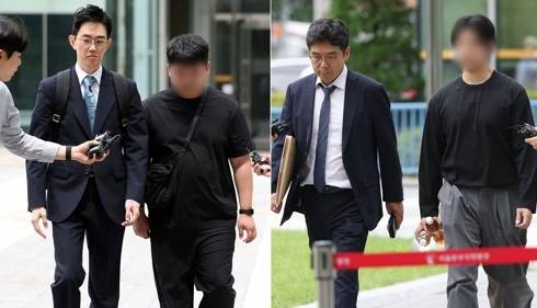 개표소 시위 경찰관 폭행 20대 영장실질심사. 연합뉴스